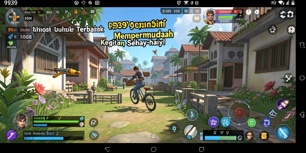 Tampilan utama aplikasi 9939 dengan fitur Utility yang lengkap.