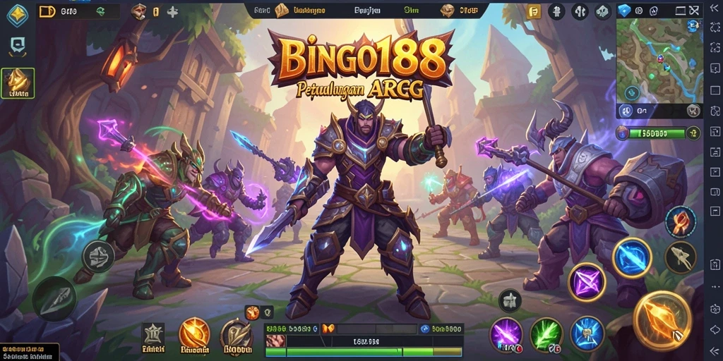 Gameplay BINGO188 menampilkan aksi epik dalam dunia ARPG.
