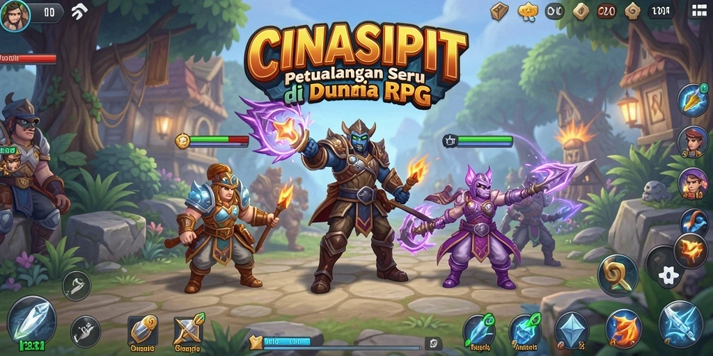 Tampilan gameplay seru dan mendebarkan di CINASIPIT.