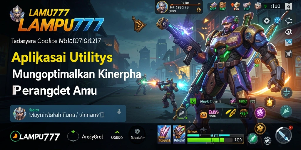 Tangkapan layar dari LAMPU777 menampilkan fitur pemantauan kinerja perangkat.