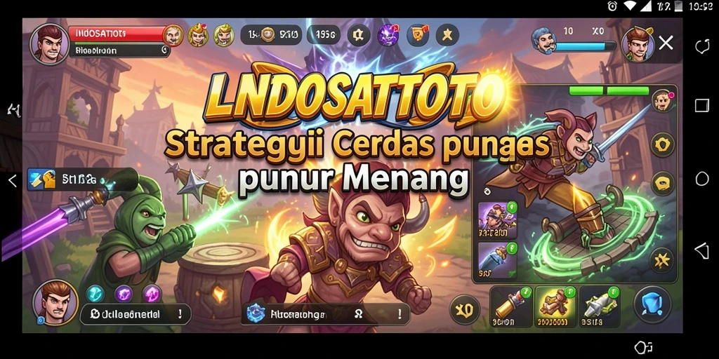 Tampilan gameplay LNDOSATTOTO yang menegangkan dan penuh strategi.