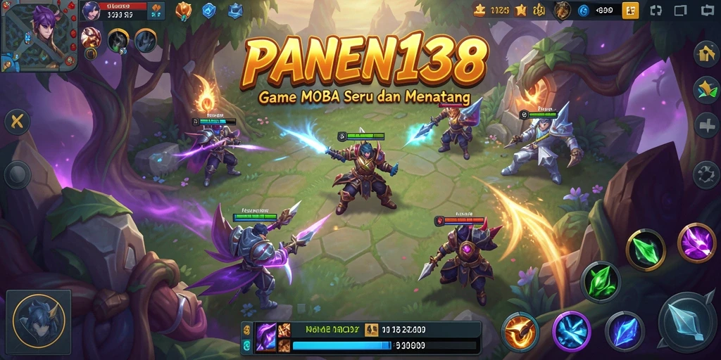 Tampilan gameplay seru dari PANEN138 dengan pertarungan strategis.