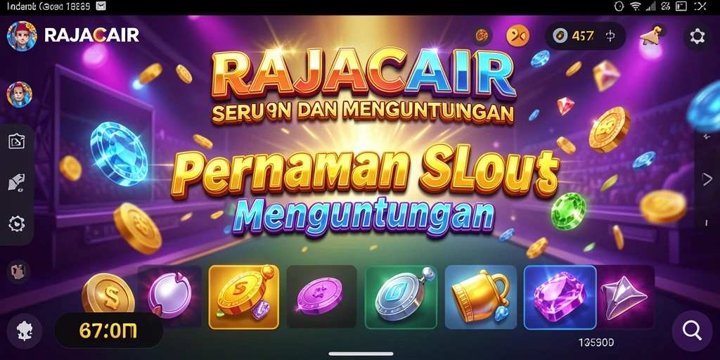 Tampilan gameplay menarik di RAJACAIR dengan warna cerah dan antarmuka yang ramah pengguna.