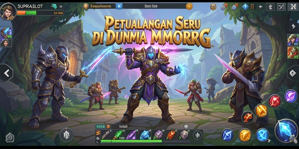 Gameplay seru dalam petualangan MMORPG SUPRASLOT.